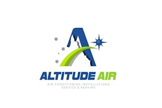 do awesome modern brand a air conditioning repairs logo fast delivery