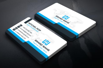create professional and unique business card design