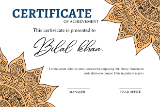 design flyer, poster, reports,certificates in canva