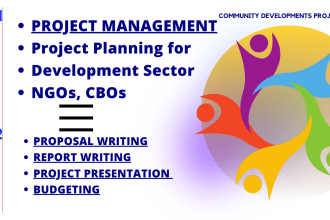 do project planning for development sector ngos