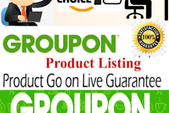 product listing on groupon
