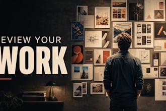 review and critique your creative portfolio, app or website