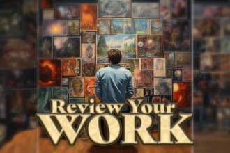 review and critique your art portfolio, app, website and more