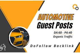 do guest post in da60 automotive car blog