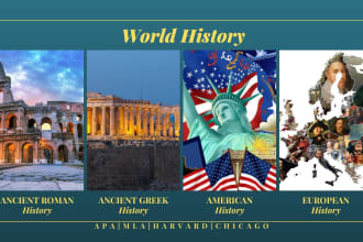 write on history american and european history ancient roman and greek history