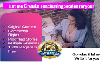 write flawless creative content and short stories