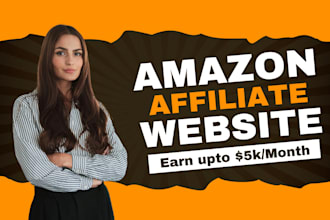 build profitable amazon affiliate autopilot website with 10k products