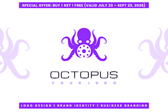 do premium HQ creative, elegant, stunning logo design within two hours