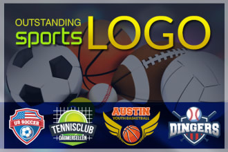 design creative minimalist sports logo