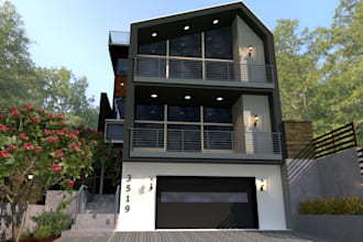 professional 3d home modeling, rendering in sketchup pro