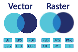vector tracing vectorize logo convert raster image to vector