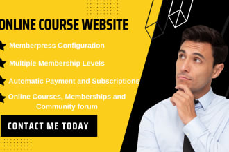 create your own elearning website with learndash and memberpress