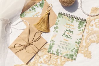 create unique birthday and wedding cards and save the date