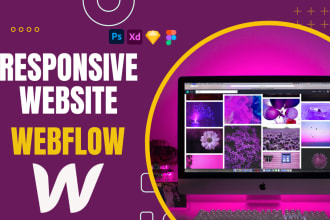 fix and design responsive webflow websites