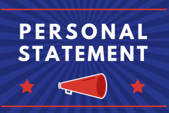 proofread and edit your personal statement or essay