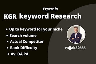 do the best kgr keyword research