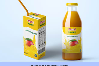 product packaging and label design