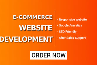 build ecommerce website online store