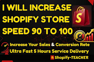 do shopify speed optimization and increase shopify speed