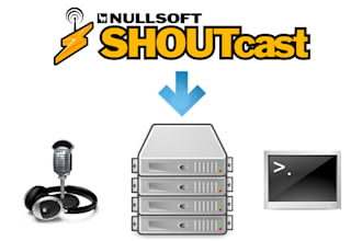 install and configure shoutcast on your server