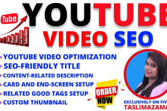 optimize youtube video SEO for a top ranking boost