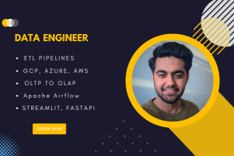 make etl data pipelines using aws