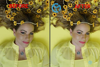 do portrait photo retouching