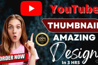 create an attractive youtube thumbnail in 2 hours