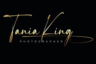 design photography, signature, handwritten, scripted logo