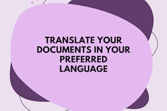professionally translate your documents for visa and acting career needs