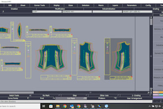 create clothing sewing pattern maker and grader