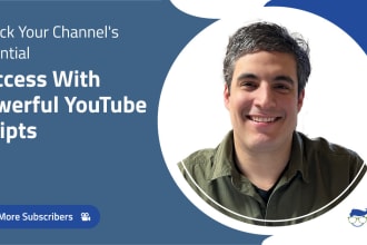 create an awesome youtube video script for your channel