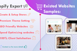be your shopify expert and developer