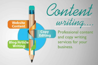 be your content writer and qualitative researcher