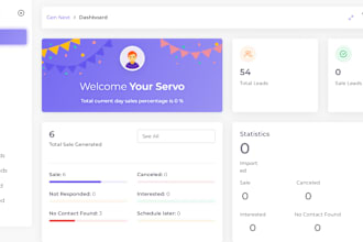 develop fully custom PHP CRM, erp, HR and CRM software