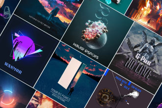 design unique album, single, ep, or mixtape cover artwork