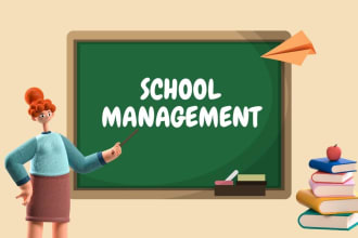 build your school management software