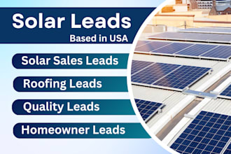 generate fresh solar leads and roofing leads through google map
