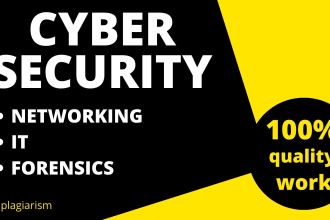 write technical content related to IT, cyber security and blockchain work