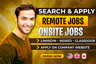 search and apply for remote jobs and onsite jobs
