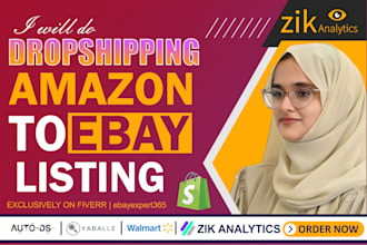 do amazon walmart aliexpress to ebay dropshipping listings