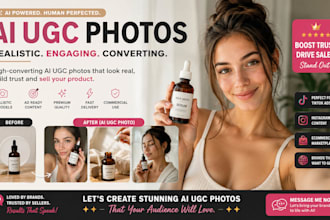 create realistic ai ugc photos for your brand