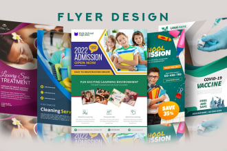 do a health kids event school tutor education graduation festival flyer design