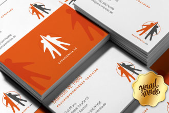design a modern, minimalistic and professional business card
