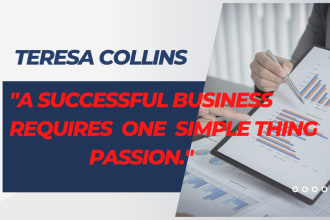 design inspirational and motivational business quotes