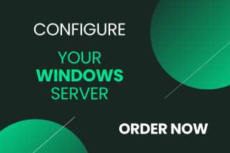 configure your windows server