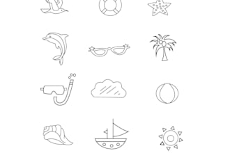 design custom vector icon set in 24 hours