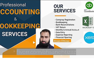 do bookkeeping bank reconciliations and accounting work