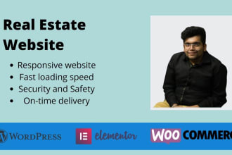 build a real estate website for you