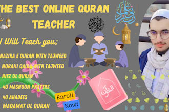 teach quran online with expert tajweed tutoring